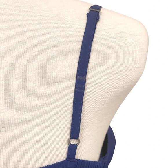 Roxy "For Shore" sweetheart twist neck strappy mini slip dress. Women's XL - Picture 5 of 13